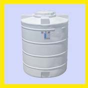 تصویر مخزن ذخیره آب خزر منبع ظرفیت ۱۰۰۰ لیتر عمودی کوتاه 