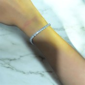 تصویر دستبند زنانه مدل تنیسی کد ۳۳۳۵۰۵۷ 