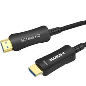 تصویر کابل HDMI فرانت مدل فیبر نوری کد FN-HFC1200 طول 120متر 