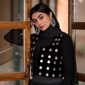 تصویر جلیقه سکه عتیقه پراکنده 