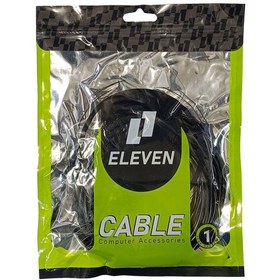 تصویر کابل افزایش صدا 4 پل ELEVEN طول 5 متر 3.5mm Male to Female 4 Poles Audio Extension Cable Adapter 5m ELEVEN