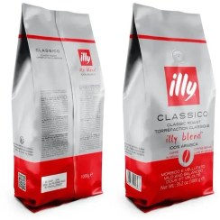 تصویر دانه قهوه ایلی 1 کیلوگرم illy medium roast 1000g beans coffee