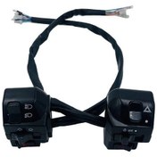 تصویر پک ۲ عددی قلوه ای هوندا طرح MKZ قابل نصب بر روی تمامی موتور سیکلت ها 