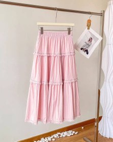 تصویر دامن طبقاتی 