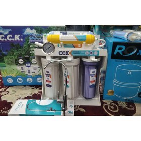 تصویر دستگاه تصفیه آب سی سی کا موتور تایوانی شیر نیم اهرمی تانک وارداتی نانو ا CCK CCK