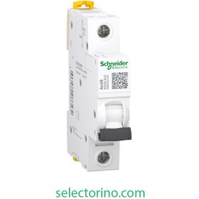 تصویر مینیاتوری تک فاز 32 آمپر تیپ B 1P-32 مدل A9K23132 اشنایدر Schneider Electric 