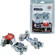 تصویر سرباطری اهرمی جفتی نازو مناسب پژو ۲۰۶ و ۲۰۷ 