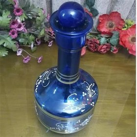 تصویر تنگ بلور آبی قدیمی 