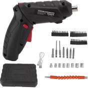 تصویر دریل و پیچ گوشتی شارژی مدل 43765 مجموعه ۴۷ عددی 