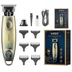 تصویر ماشین اصلاح وی جی آر مدل VGR V-978 با تکنولوژی برش مستقیم و تیغه استیل صفر زن 