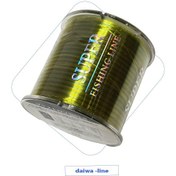 تصویر نخ ماهیگیری دایوا Daiwa 500 متری سبز استتاری 0.45 | مقاوم و حرفه‌ای – آبی استور 