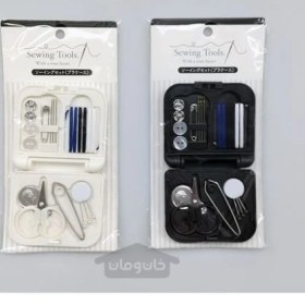 تصویر ست خیاطی مسافرتی با جعبه پلاستیکی ا Sewing set (plastic case) Sewing set (plastic case)