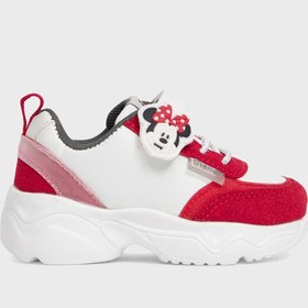 تصویر کفش ورزشی چسبی مینی موس برای نوزادان برند zippy Infant Minnie Mouse Velcro Sneakers