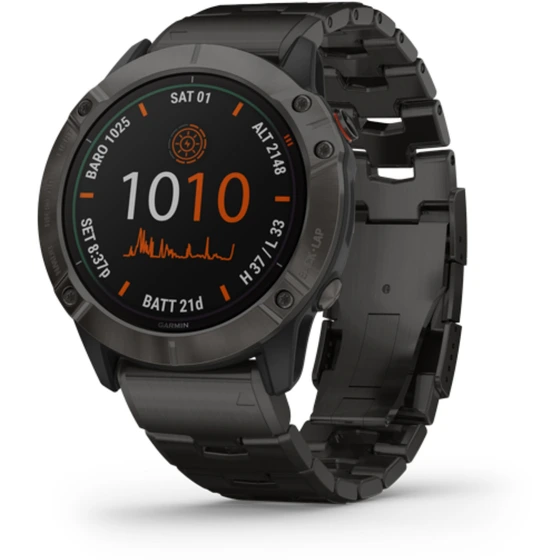 Garmin Fenix 6x Pro Sapphire Kaufen خرید و قیمت ساعت هوشمند گارمین مدل Garmin Fenix 6X pro sapphire Gray | ترب