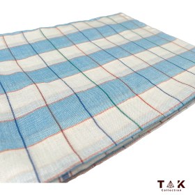 تصویر شمد (ملحفه یزدی) رنگ آبی 