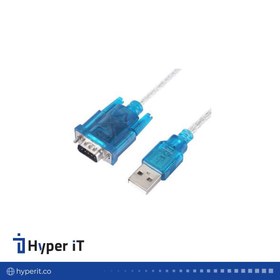 تصویر کابل تبدیل USB به سریال RS232 طول ۰.۸ متر 