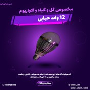 تصویر 12 وات حبابی فول اسپکتروم (اصل) e27 12 w fullspectrum