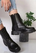 تصویر نیم بوت زنانه سربازی 