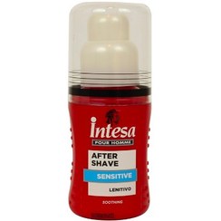 تصویر افتر شیو اینتسا مدل Sensitive حجم 100 میل اورجینال Aftershave Intsa Sensitive model, volume 100 ml