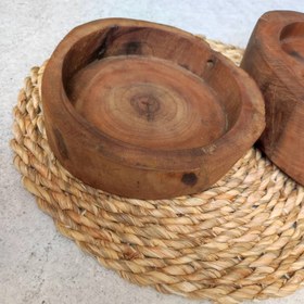 تصویر ظروف چوبی رستیک 
