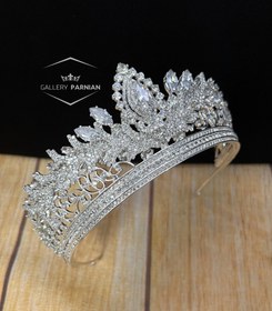 تصویر تاج عروس کد1001 Bridal Tiara Code 1001