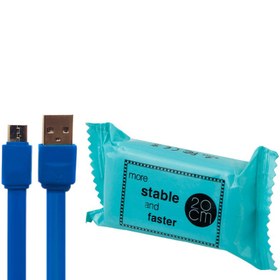 تصویر کابل کوتاه تایپ سی فست شارژ ۲۰cm - فقط رنگ مشکی ا 20CM USB TO TYPE-C CABLE 20CM USB TO TYPE-C CABLE