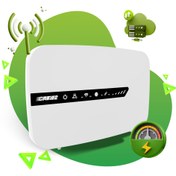 تصویر مودم مبین نت مدل MN-6500Q بهمراه 3 ماه اشتراک و 100 گیگ حجم Mobinnet Modem MN-6500Q