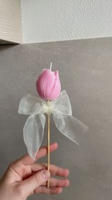 تصویر شمع لاله - قرمز 