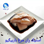 تصویر استیک ران مرغ باربیکیو 