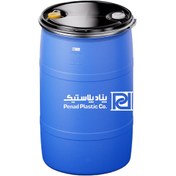 تصویر بشکه پلاستیکی 220 لیتری دهانه باز 