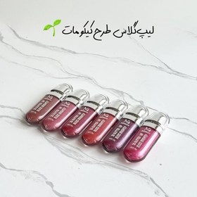 تصویر لیپ‌گلاس طرح کیکو کپی - ۵ Kiko Style Lip Gloss