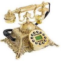 تصویر تلفن برنز تلفن برنزی