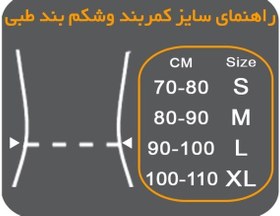 تصویر کمربند سخت الاستيک چیپسو مدل BA082 سايز XXXL Hard elastic belt (BA082) size XXXL Chipso