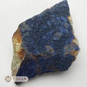 تصویر سنگ راف ازوریت کلکسیونی طبیعی 150 گرم 