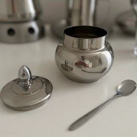 تصویر قندان استیل 