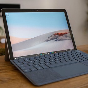 تصویر لپ تاپ 10 اینچی سرفیس مایکروسافت مدل Surface Go 2: Pentium Gold-8GB-128GB SSD-Intel UHD سیمکارت خور 4G 