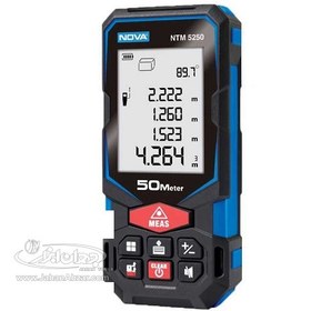 تصویر متر لیزری 50 متری مدل NTM-5250 نووا laser-distance-meter-NTM-5250-nova