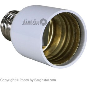 تصویر تبدیل سرپیچ لامپ E27 به E40 ا E27 TO E40 LAMP BASE CONVERTER E27 TO E40 LAMP BASE CONVERTER