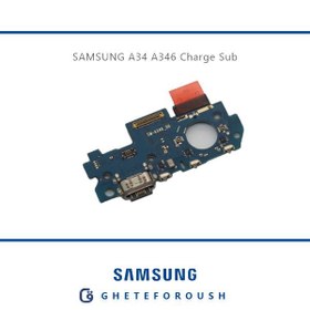 تصویر برد شارژ سامسونگ A34 5G / A346 BOARD CHARGE A32 5G