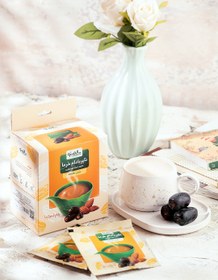 تصویر شیربادام خرما 