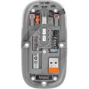 تصویر موس وایرلس شارژی سایلنت WELOT WM-96 BT 5.1 + 2.4G WELOT WM-96 BT 5.1 + 2.4G Wireless Mouse