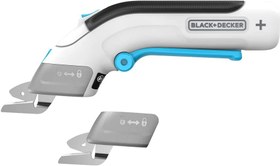 تصویر قیچی الکترونیکی شارژی BLACK+DECKER 3.6V Cordless Electronic Scissors for Crafting ارسال 20 روز کاری 