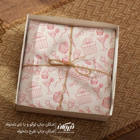 تصویر کاغذ پوستی تولد 