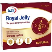 تصویر ویال خوراکی رویال ژلی یوروویتال 6 عددی Eurho Vital Royal Jelly 6 Drinking Vials