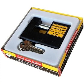 تصویر قفل کتابی ایمن ضد برش و ضد اسید مغزی برنجی 