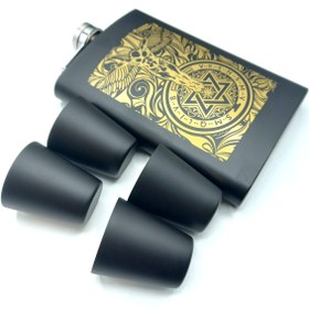 تصویر ست قمقمه جیبی 4 شات 270cc کد A530392 