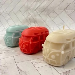 تصویر شمع ماشین کلاسیک-شمع دست ساز-دکوری تزئینی گیفت دکوراتیو 