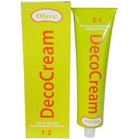 تصویر دکو کرم (کرم دکلره) الیو DECO CREAM OLIVE حجم 250 میلی لیتر 