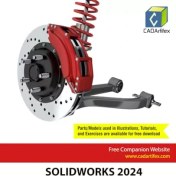 تصویر دانلود کتاب SOLIDWORKS 2024 (سالیدورکس 2024) چاپ 2024 