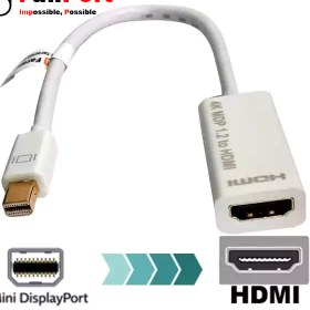 تصویر مبدل Mini Display به HDMI فرانت مدل FN-MDPH12A ا FARANET FN-MDPH12A Mini Display to HDMI Converter FARANET FN-MDPH12A Mini Display to HDMI Converter